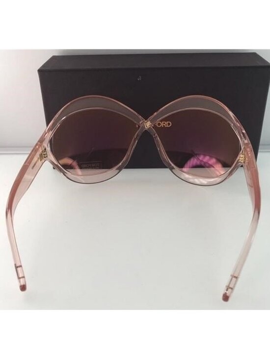 ?- New- TOM FORD Carine Pink Butterfly Sunglasses FT0902 72Y 71 main image 6